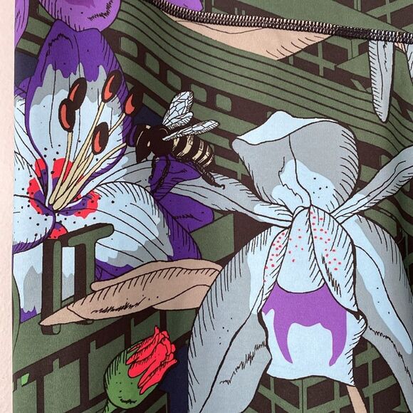 Nike Dry-Fit One Leggings Sz XL Colorful  Floral Print Athletic Workout Casual - Picture 9 of 16